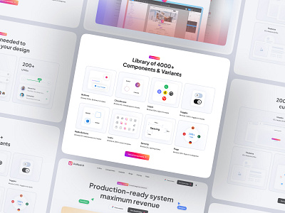 UnifiedUI: Spotlight Sections component components design section spotlight ui uiux unified ui unifiedui user experience user interface ux variants website