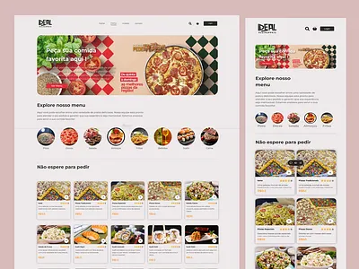 Restaurant Project design landingpage ui web webdesign