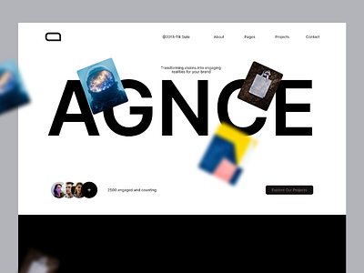 Agency Web Design Landing Page 🎉 agency ui design agency ux design agency web design agency website design application design digital agency web design mobile app design modern web design product design ui uiux design ux website design website ui design