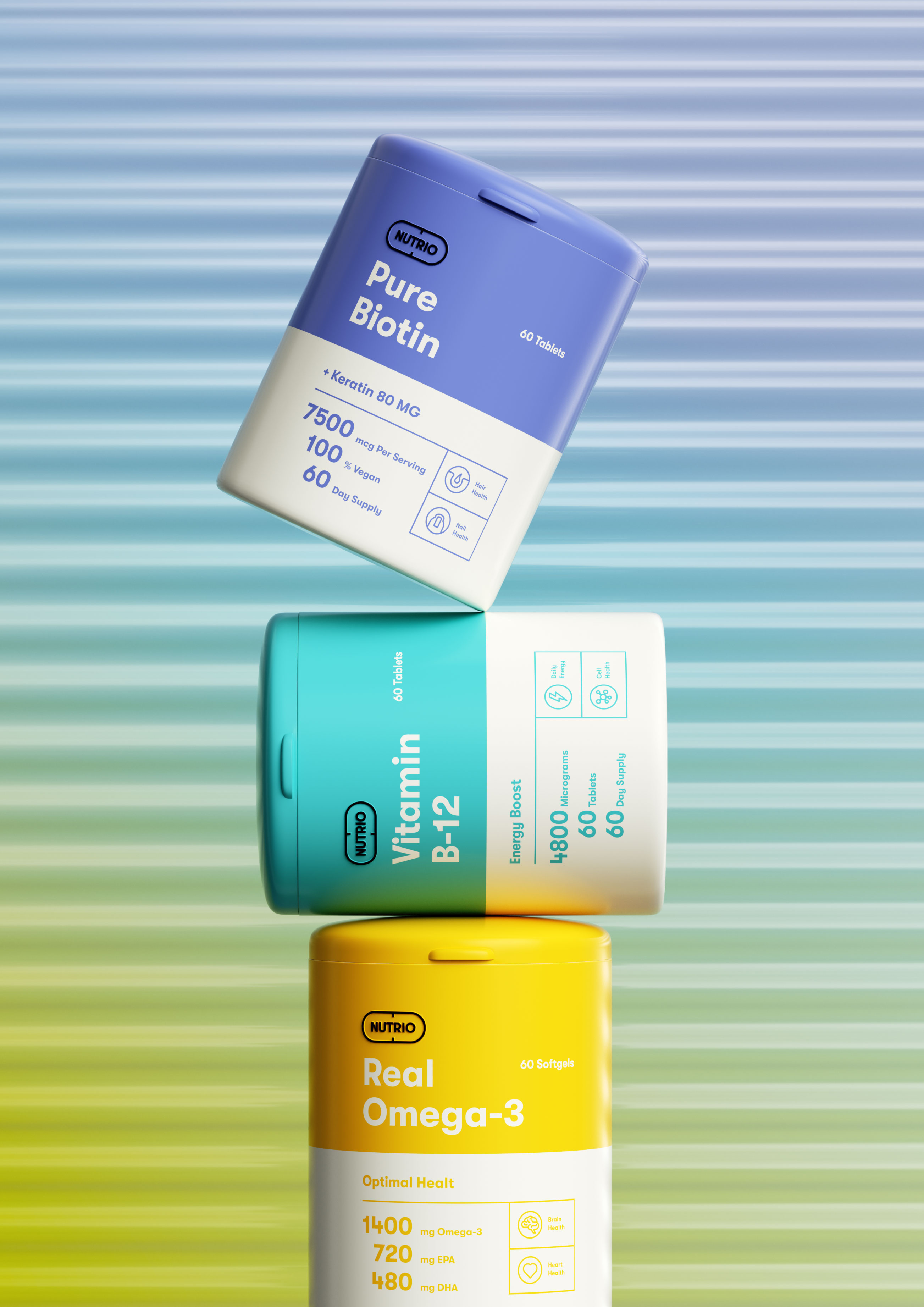 Example of Packaging Design & 3D Scene Creation X3