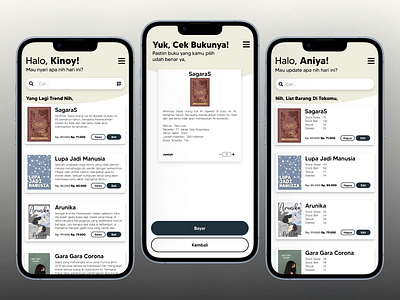 Book Purchase & Rental App app book branding design illustration library mobile app product design purchase rent typography ui ux