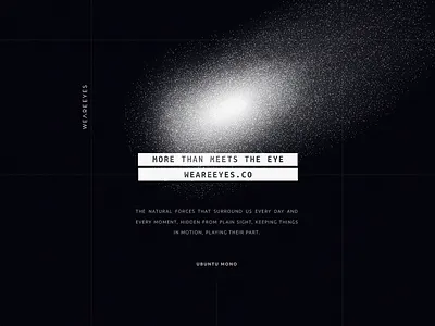 Eyewear Landing Page dark graphic design landing page typogrp