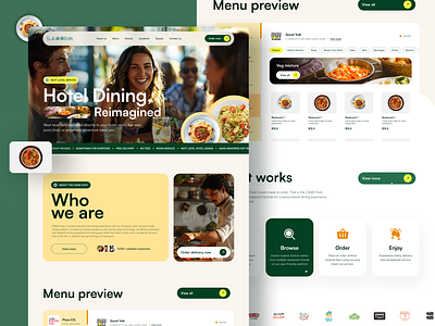 CamoEats Website branding design figma graphic design last trends redesign style trends ui uxui design web design webflow website websites