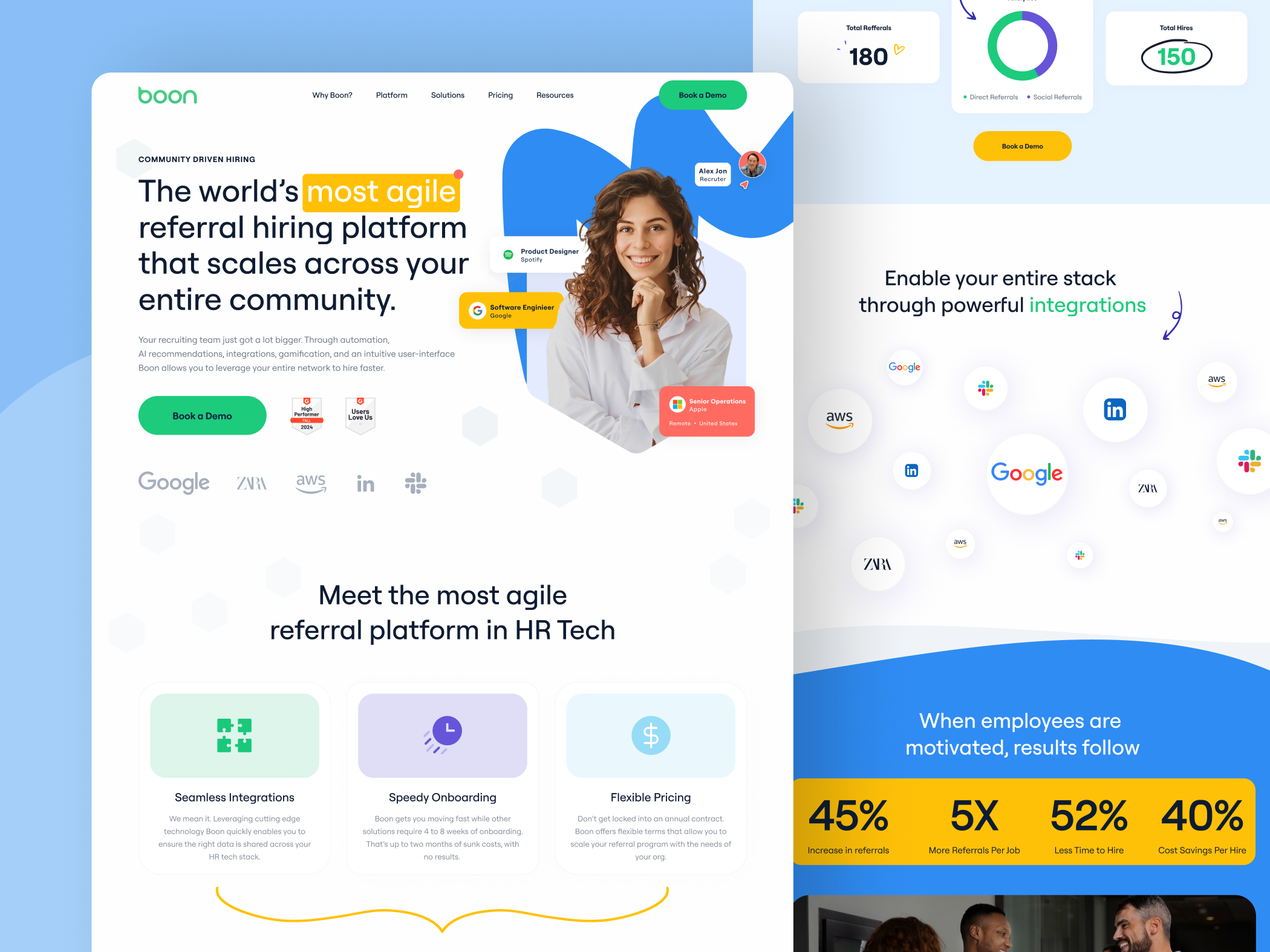 Example of Website Design + Implementation