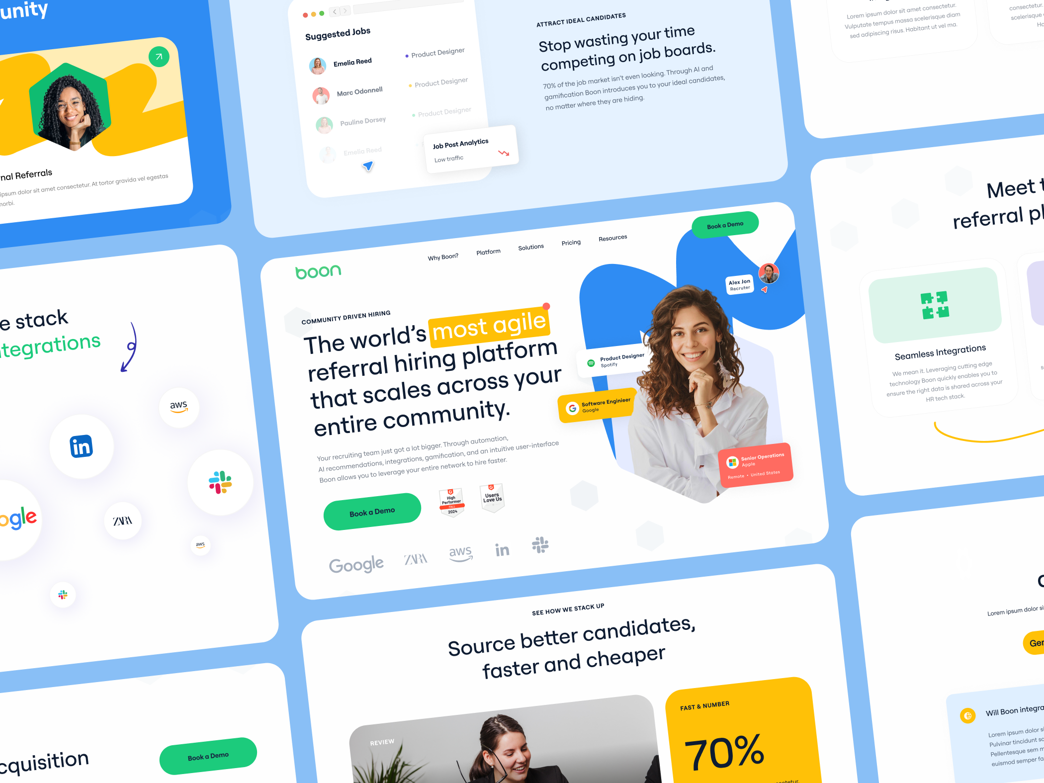 Example of Website Design + Implementation