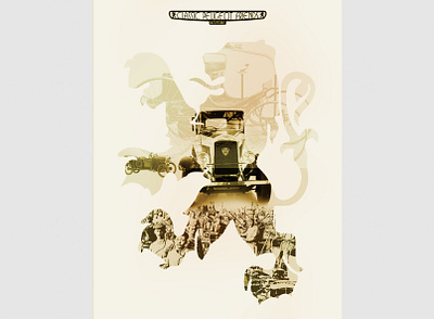 "Classic Peugeot Friends", poster, 2011 poster