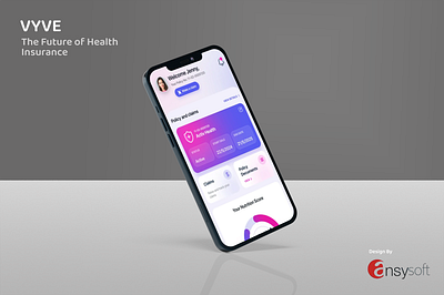 VYVE health insurance app has been designed by Ansysoft . adobephotoshop ansysoft figma health healthylifestyle insurance lifestyle mobileappdevelopment premium savings virtual doctor