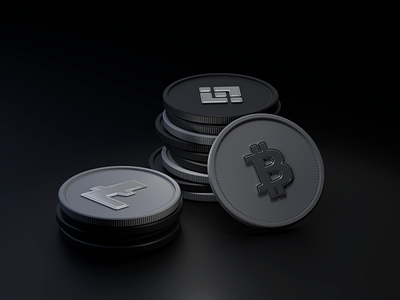 3D Coin Icon for Web3 3d 3d illusration bitcoin coin crypto design graphic design icon illustration ui