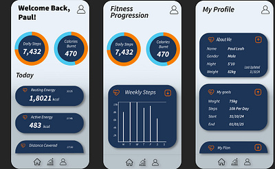 Fitness App Design