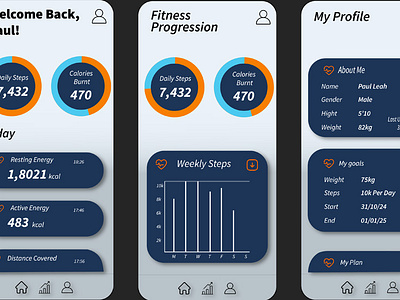 Fitness App Design