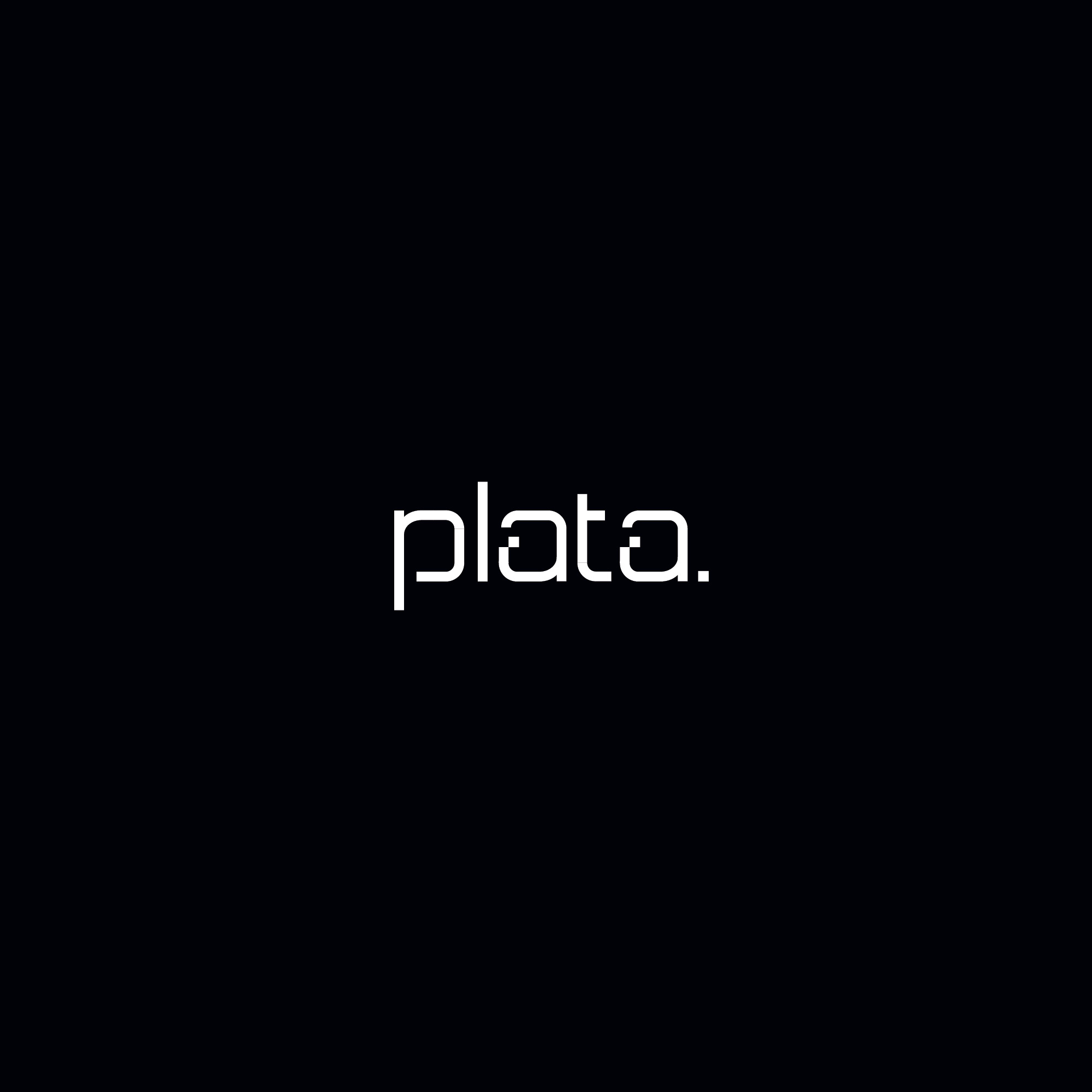plata abstract branding brandmark lettering logo logotype typography wordmark