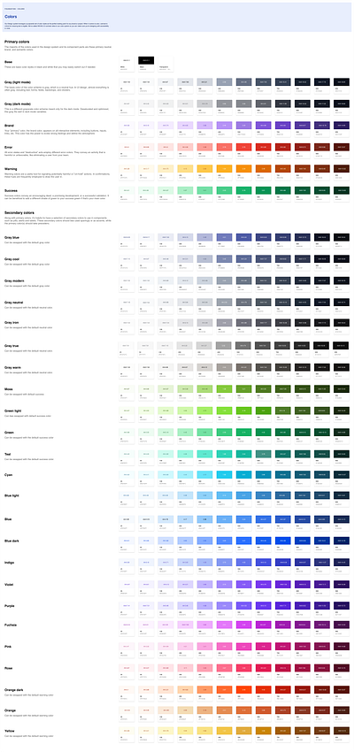 Design System - Colors