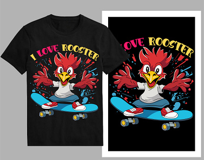 I love rooster t-shirt design bird t shirt cartoon chicken cartoon logo chicken chicken drawing chicken farm chicken illustration chicken logo chicken t shirt crazy rooster funny chicken hen t shirt i love chicken rooster shirt t shirt design tee trendy t shirt tshirt typography design