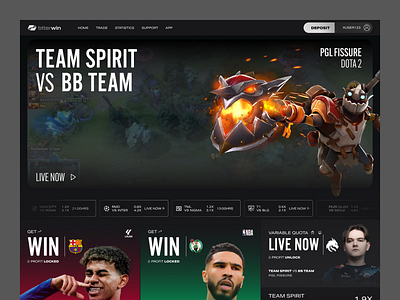 Website Design for Betting Platform bet betting brand branding design graphic design landing page ui ux uxui web design