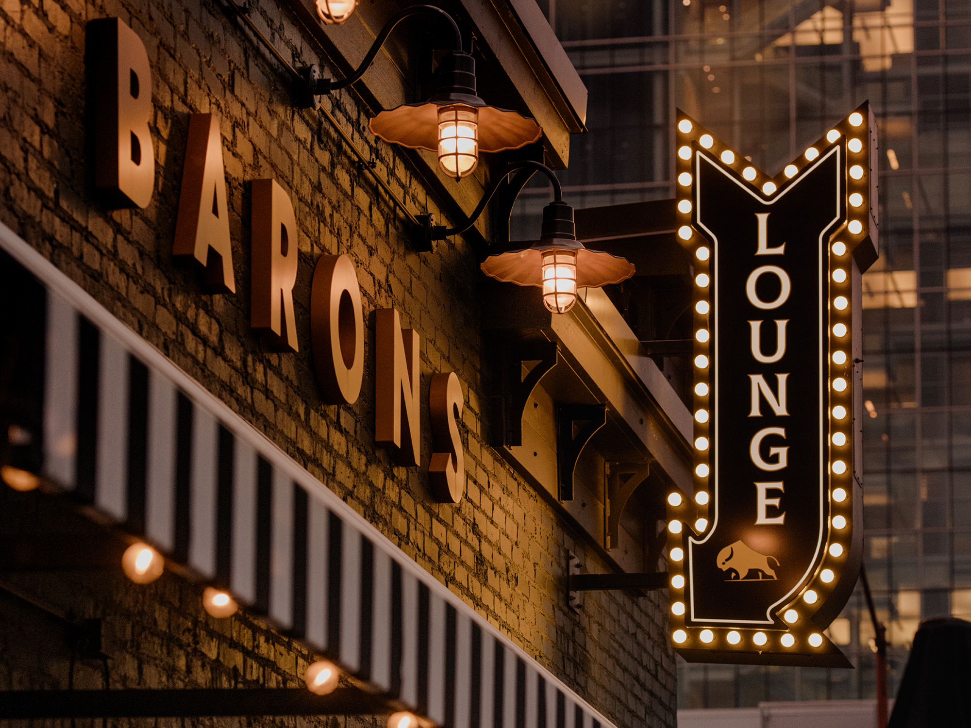 Barons On 1st - Case Study barons on first brand identity branding branding project case study design exterior fine dining food growcase identity illustration logo logo design logotype restaurant sign signage tulsa oklahoma