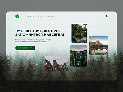 Landing page for a travel company design landing page travel travel company ui uxui design web design