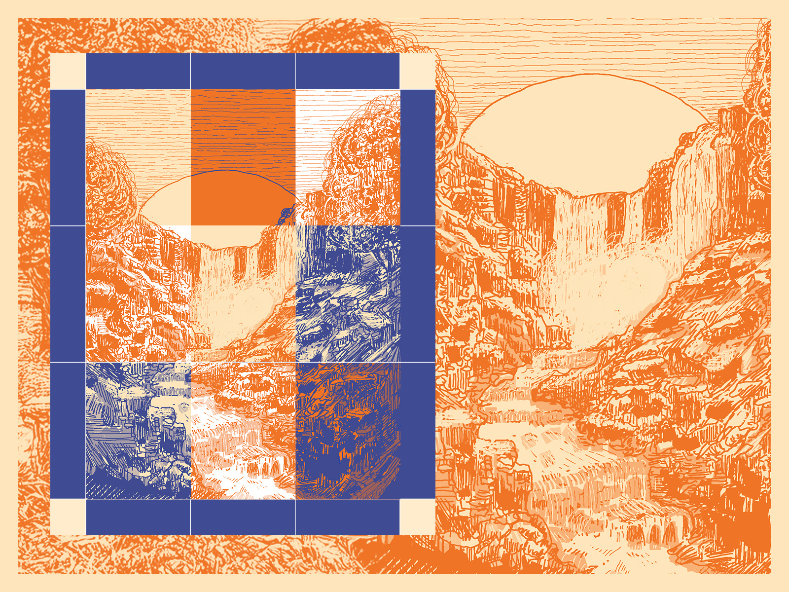 Example of Custom E Ink Illustrations