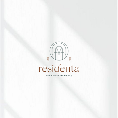 residenta logo cpncept branding graphic design logo