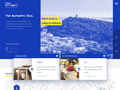 This is Athens Landing page landing page tourism travelling web design