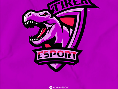 TIREX ESPORT animation branding design graphic design illustration logo vector