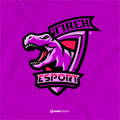 TIREX ESPORT animation branding design graphic design illustration logo vector