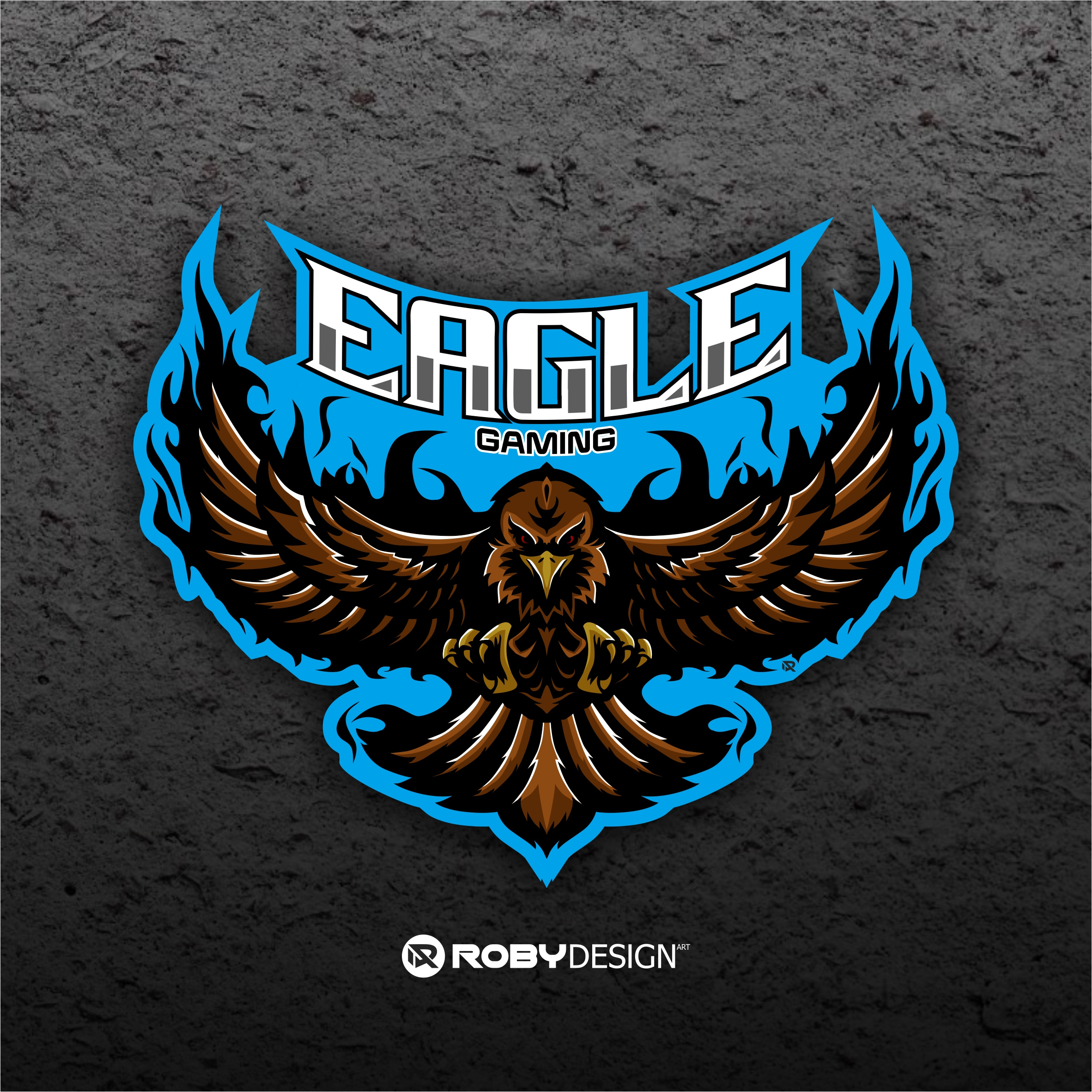 EAGLE ESPORT - GAMING branding design graphic design illustration logo vector