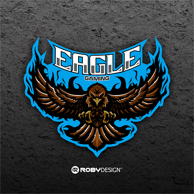 EAGLE ESPORT - GAMING branding design graphic design illustration logo vector