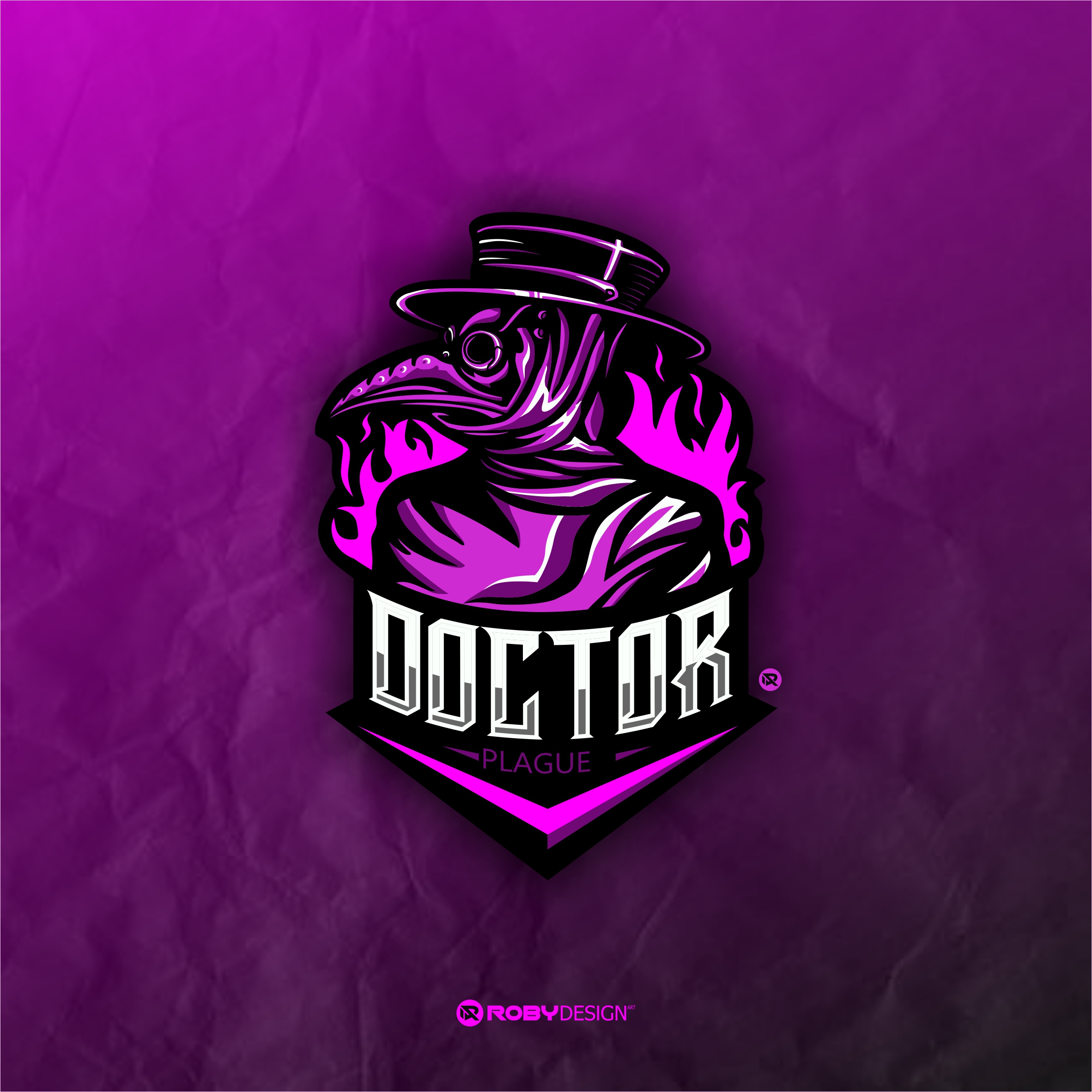 DOCTOR PLAGUE branding design graphic design illustration logo vector