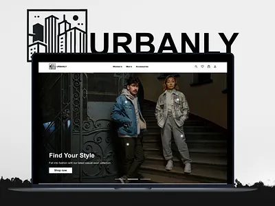 Fashion E-commerce Homepage Design appdesign branding darkmodeui design e commerce fashion graphic design home page illustration landing page logo mobile app ui ux vector web design