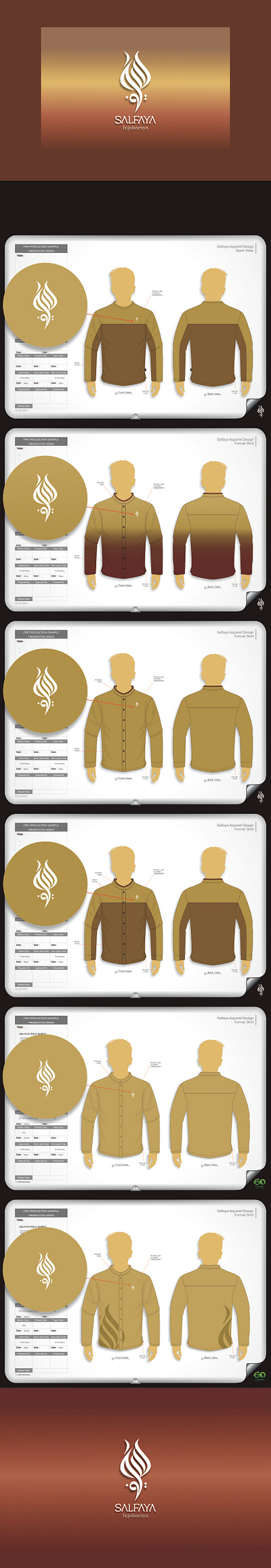 Developing Valuable Apparel Design of SALFAYA HIJABARSYA 2012 brand design brand feasibility brand identity design branding color architecture corporate wear design design feasibility study graphic design illustration logo personal branding typography valuable brand