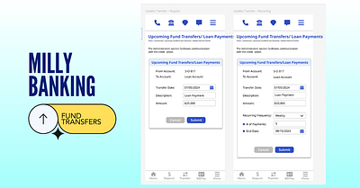 Fund Transfers and Recurring Payments fund transfers loan payments recurring payments