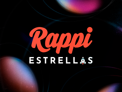 Rappi Estrellas Colombia graphic design key visual photoshop poster rocket stars universe