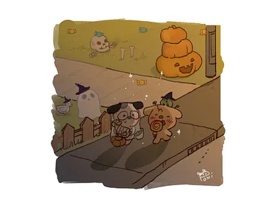 Halloween illustration