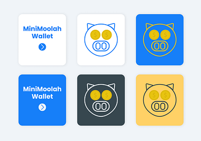 Icon Design for MiniMoolah App bank icon dailyui graphic design icon design ui design uiuxdesign user experience web design