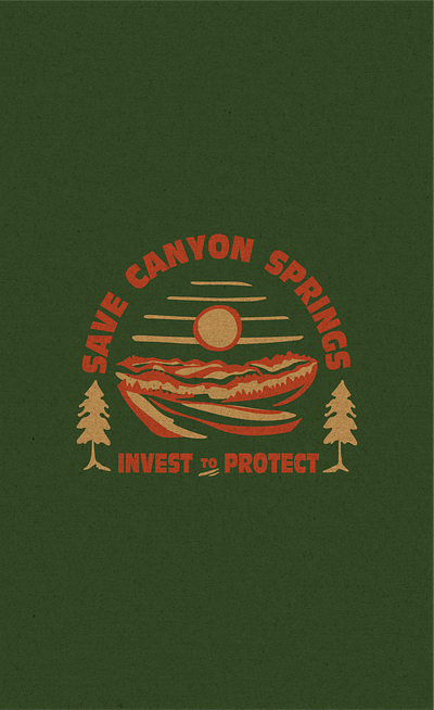 SAVE CANYON SPRINGS - INVEST TO PROTECT canyon springs invest map mountains protect trees