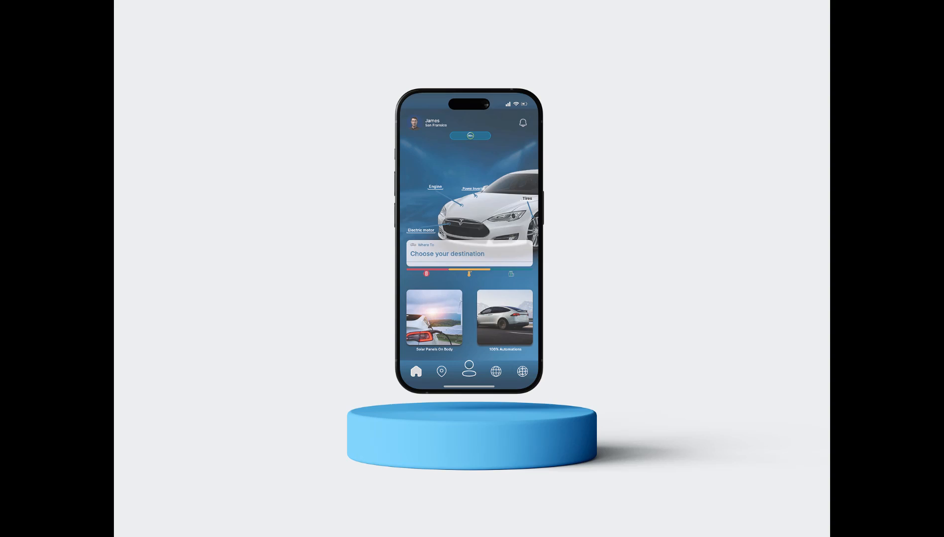 Example of Professional Mobile App Design