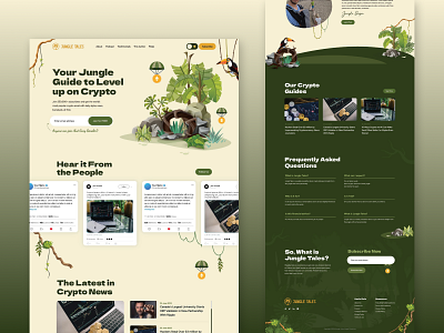 Jungle Tales - Website Design - Creasions web design website development