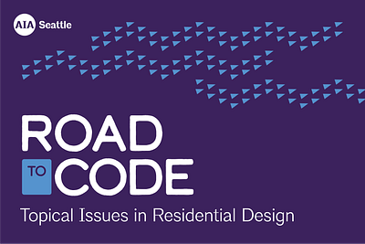 AIA Seattle "Road to Code" Series Identity