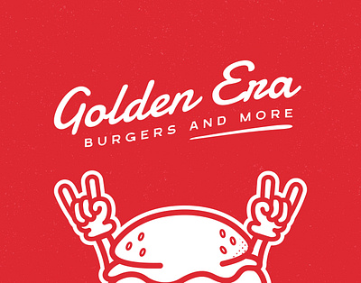 Brand Design | Golden Era bar brand branding burger burger design burgerbrand burgers burgerslogo carta design graphic design graphicdesign illustration logo logotype menu packaging restaurant retro design typograpghy