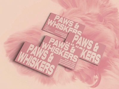 "Paws And Whiskers" Visual Identity! brand branding design gfxdesigner graphic design graphic designer graphic designers identity design identity design graphics identity designer illustration logo pet care pet store visual identity vector visual identity visual identity design visual identity designer visual identity designers visuals