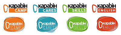 Logo for Camp Karabin graphic design