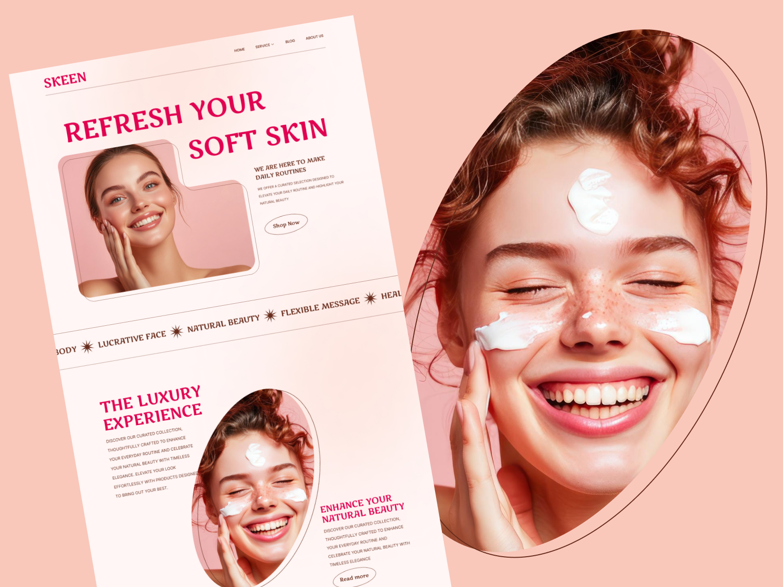 Minimalist Skincare website - Glow Starts Here beauty brand ui branding elegant skincare website landing page design mobile app design natural beauty site premium beauty ux skincare brand aesthetics skincare landing page skincare product ui skincare uiux skincare website design techwitpro ui uidesign uiux ux design web design website design womens lifestyle design