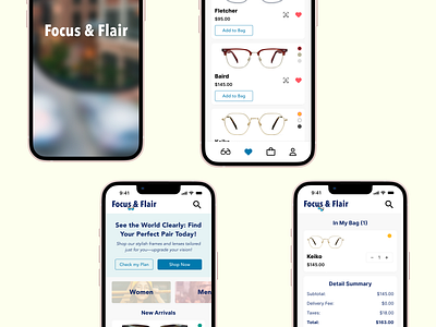 Buy Glasses buy glasses dailychallenge design figma mobile mobiledesign ui ux