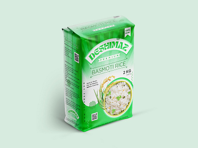 Rice Packaging and Label Design brand guideline brand review brand style branding color label label design logo mockup package packageing packaging design rice label rice packaging