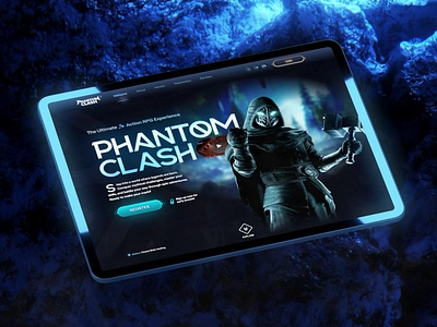 Phantom Clash: GameFi Crypto P2E Animation 3d design animation blockchain app blockchain game crypto exchange crypto game cryptocurrency etherium game design game interface game ui gamefi gaming memecoin mobile app mobile app design product design rpg game token web3 design