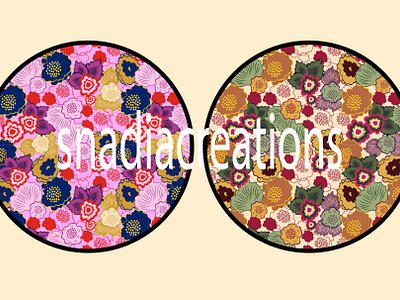 Blossom Flowers autumn blossom flowers botanical colorful garden fabric designer fabric print floral home decor interior design nature seamless pattern spring summer surface design textile design textile pattern designer vector wallpaper design