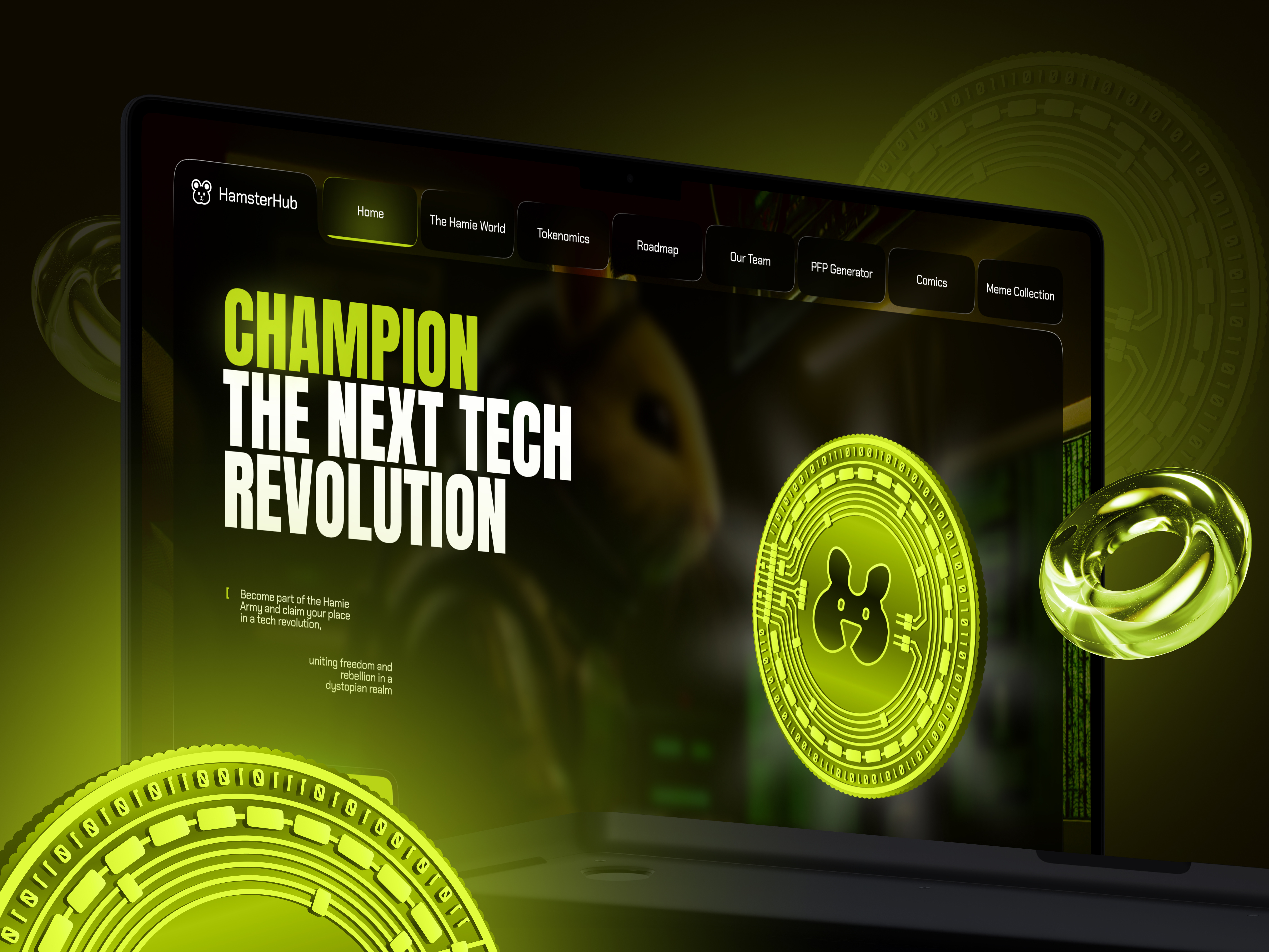 Example of TechRevolution Hub 💻🌐