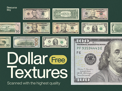 Free Dollar Textures bill currency dollar download free free assets free texture freebie freebies graphic design money overlay rb resource boy texture united states us dollar usa