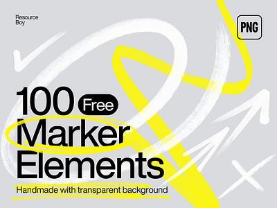 Free Marker Elements arrows download free free texture freebie freebies graphic design hand drawn handmade hyperpix marker marker elements png rb resource boy school sketch