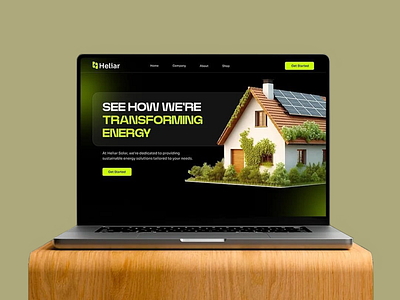 Heliar - Renewable Energy Website alternative energy energy environmental green energy greentech homepage landingpage nature page renewable renewable energy renewable energy website saas solar energy solar energy website solar panel solar power technology web design wind energy